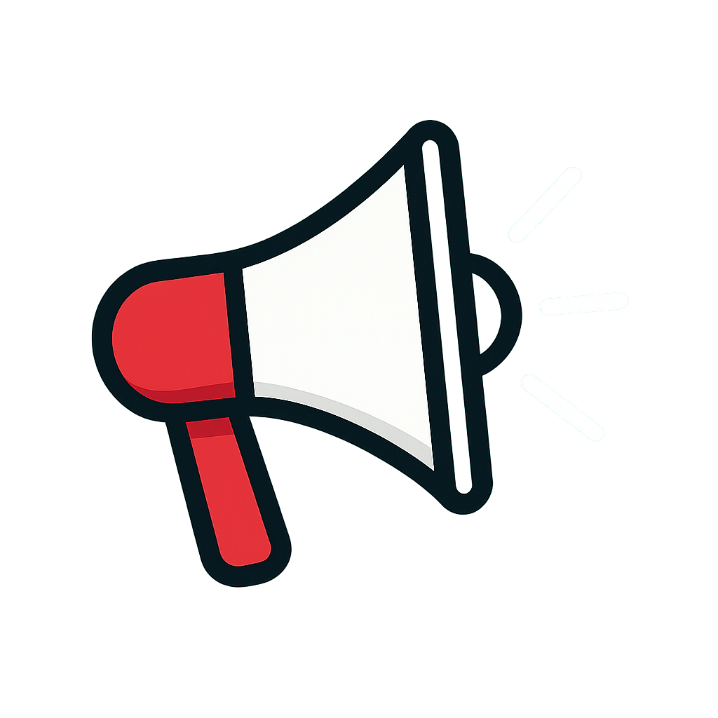 Ícone de megafone